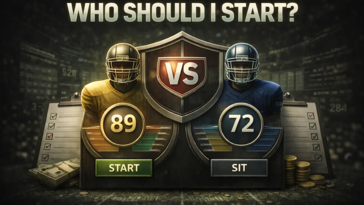Who Should I Start?