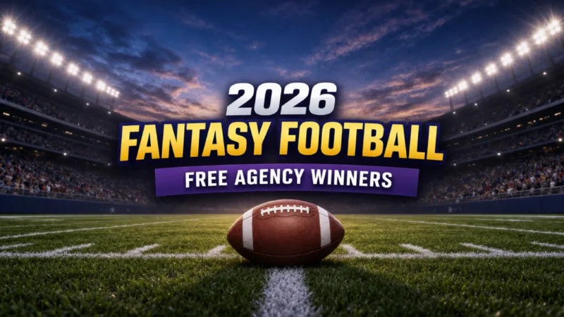 2026 Fantasy Football Free Agency Winners
