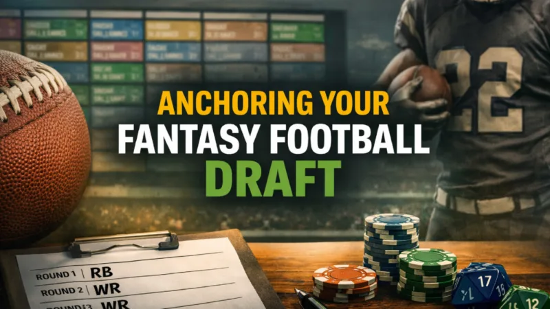 Anchoring Your Fantasy Football Draft