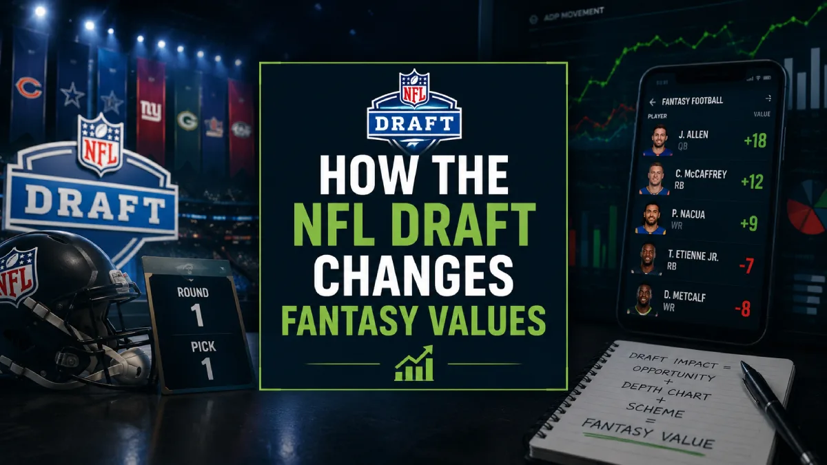 How the NFL Draft Changes Fantasy Values